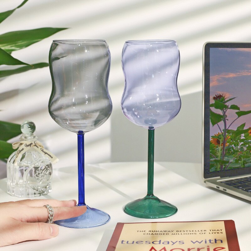 2 toned Chubby Wine Glass - view 3