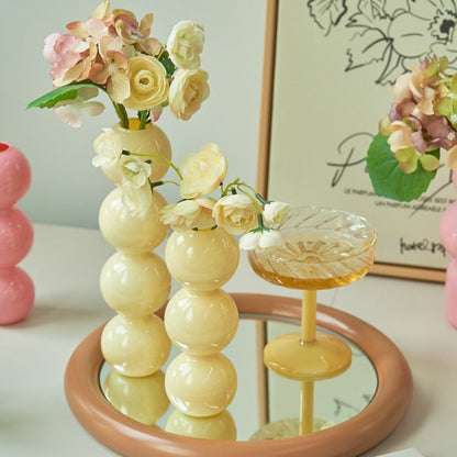 Pastel Jade Bubble Vase
