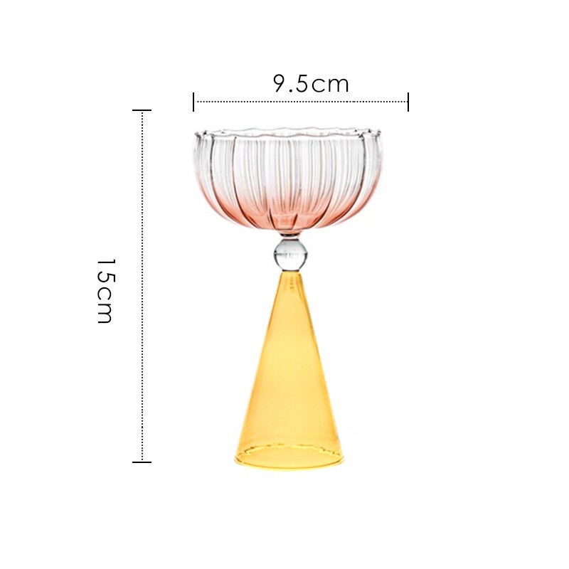 Gradient Lace Glass Cup - view 12