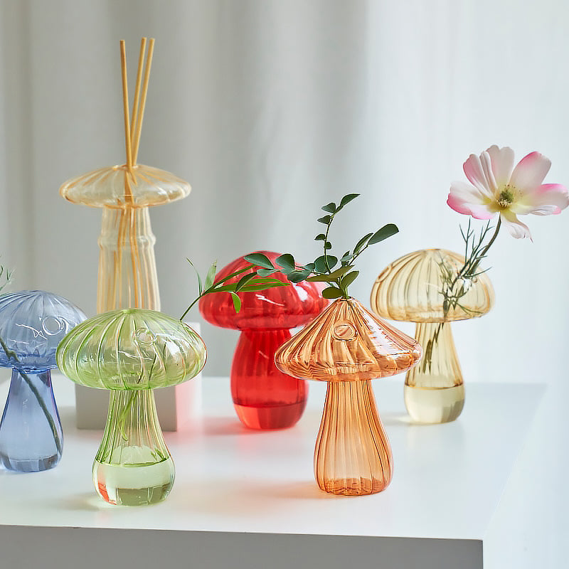 Mini Mushroom Bud Vases - view 2