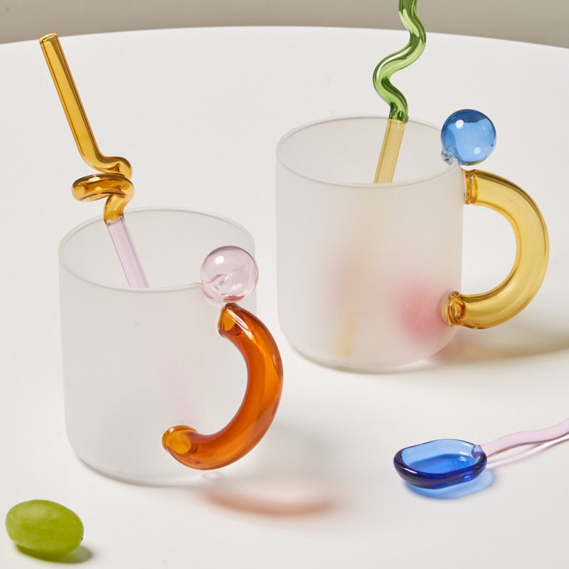 Glass Candy Mug with Globe
