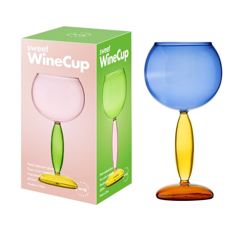 Borosilicate 3-tone Glassware - Wine glass - view 15