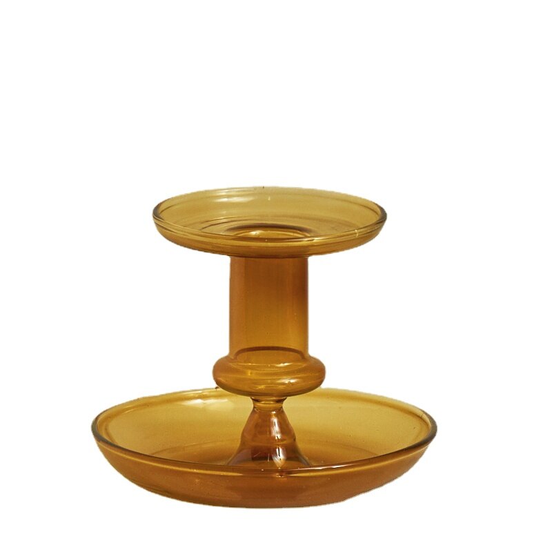 Borosilicate Modern Candleholders - 2 colours - view 11