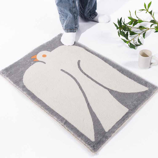 Square Pigeon Bath Mat