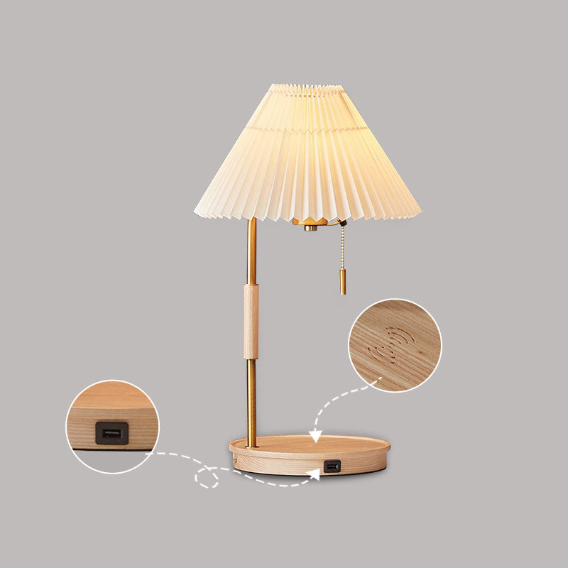 Wooden Retro Table Lamp - view 7