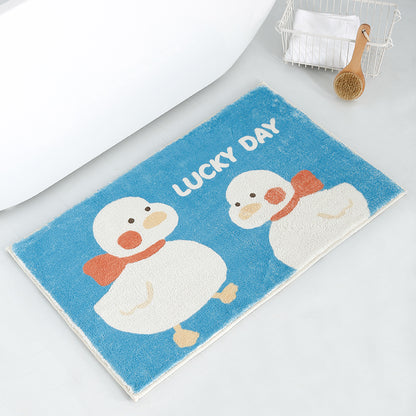 Duckling's Lucky Day Bath Mat