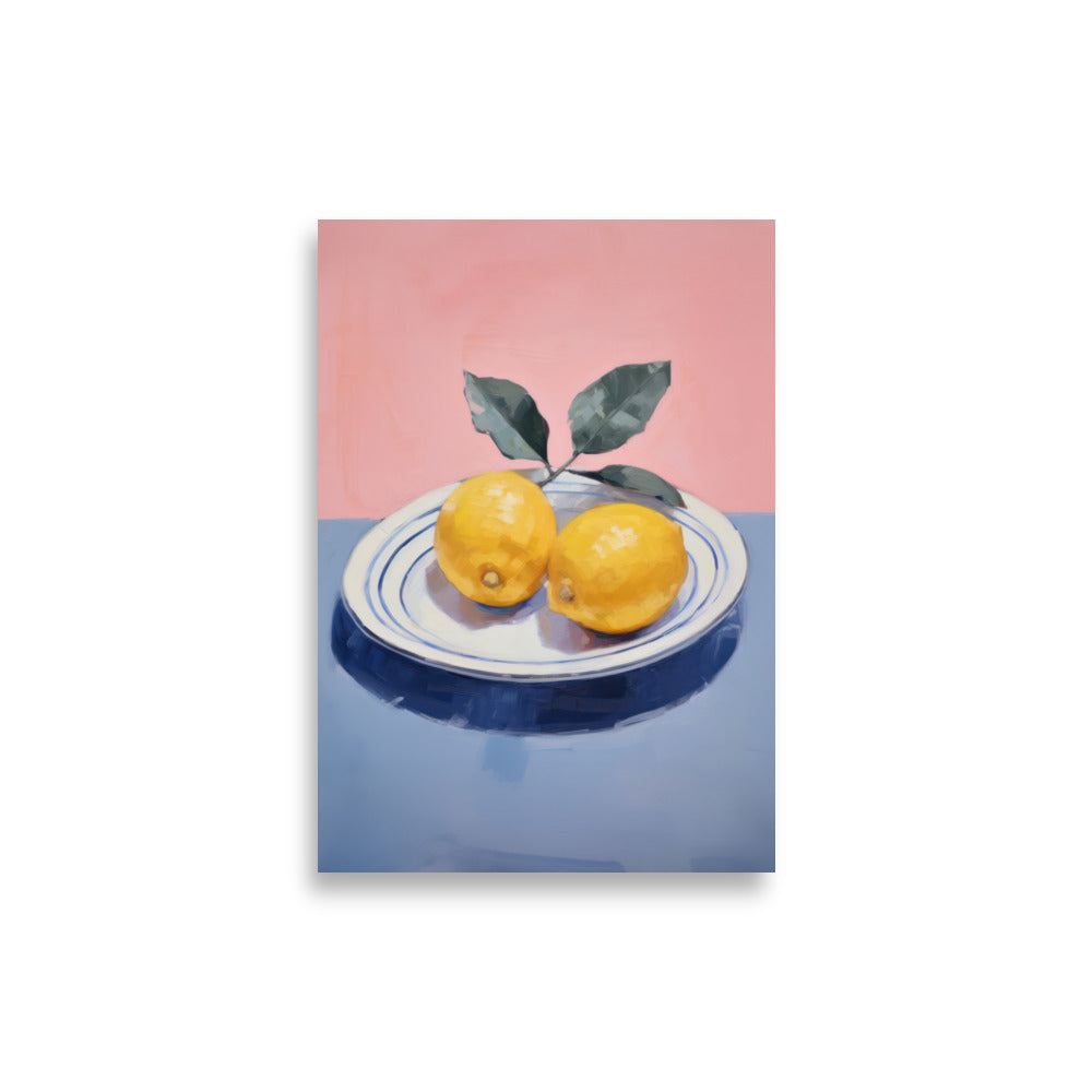 Plate of Lemons