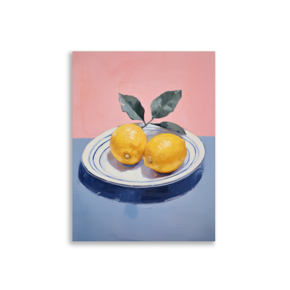 Plate of Lemons