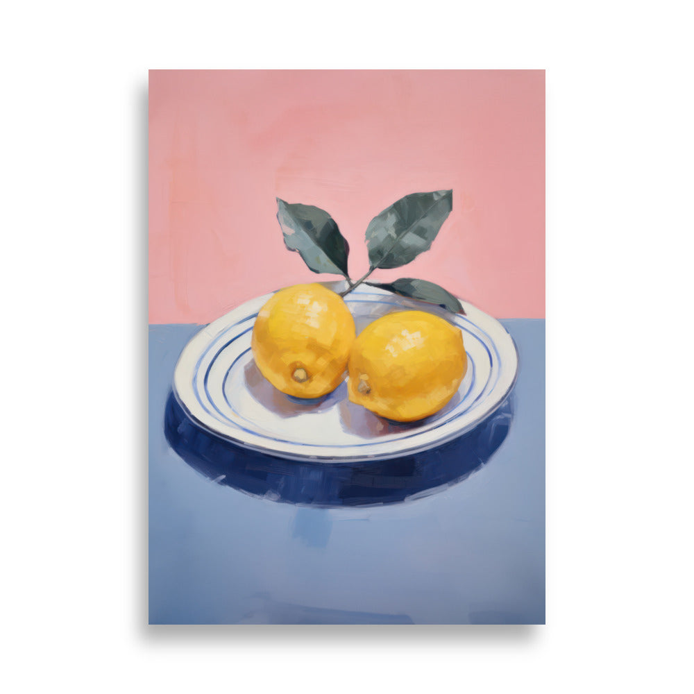 Plate of Lemons