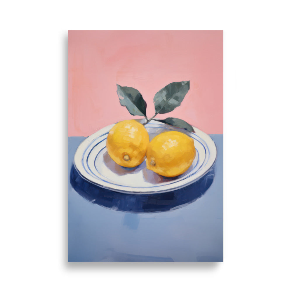 Plate of Lemons