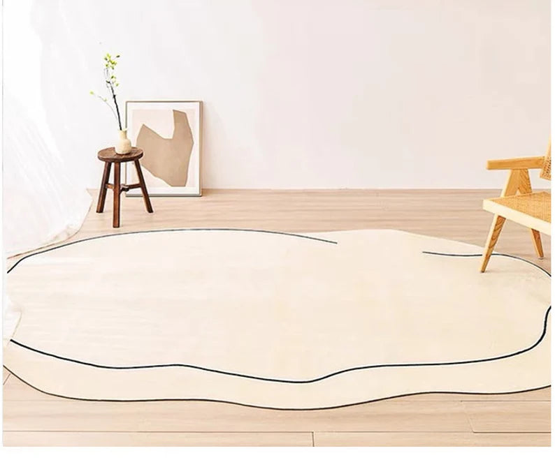 Japanese Minimalist Living Room Carpet - Feblilac® Mat