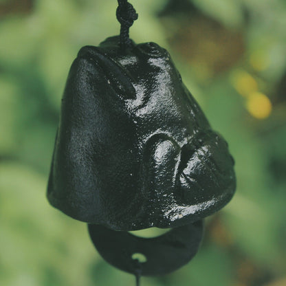 Japanese Style Metal Frog Wind Chime