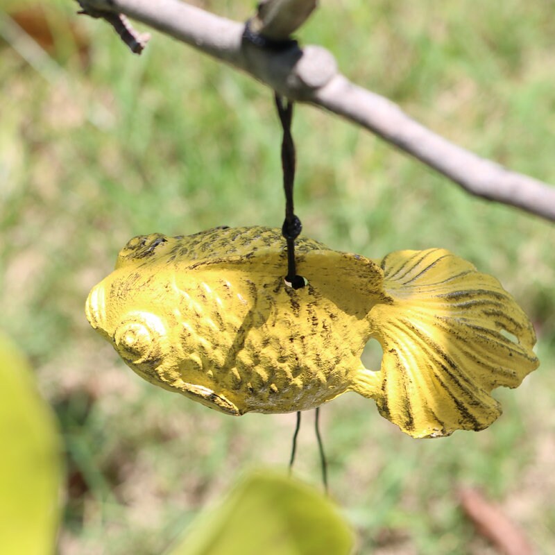 Japanese Style Wind Chime Wind Bell Ring, Cute Animal Shape Metal Chime - view 3