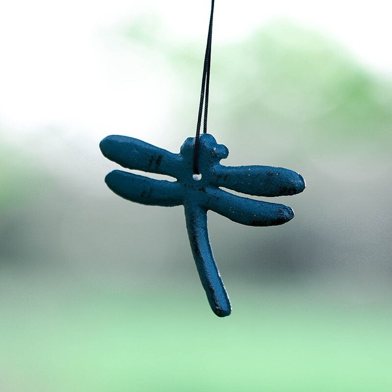 Dragonfly Wind Chime, Japanese Style Iron Bell Ring Windchime