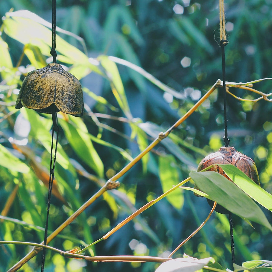 Metal Sakura Blossom Wind Chime - view 4