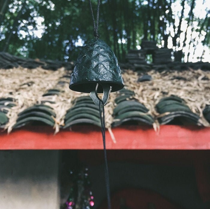 Japanese Style Metal Pine Cone Wind Chime