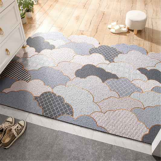 PVC Grey cloud Door Mats