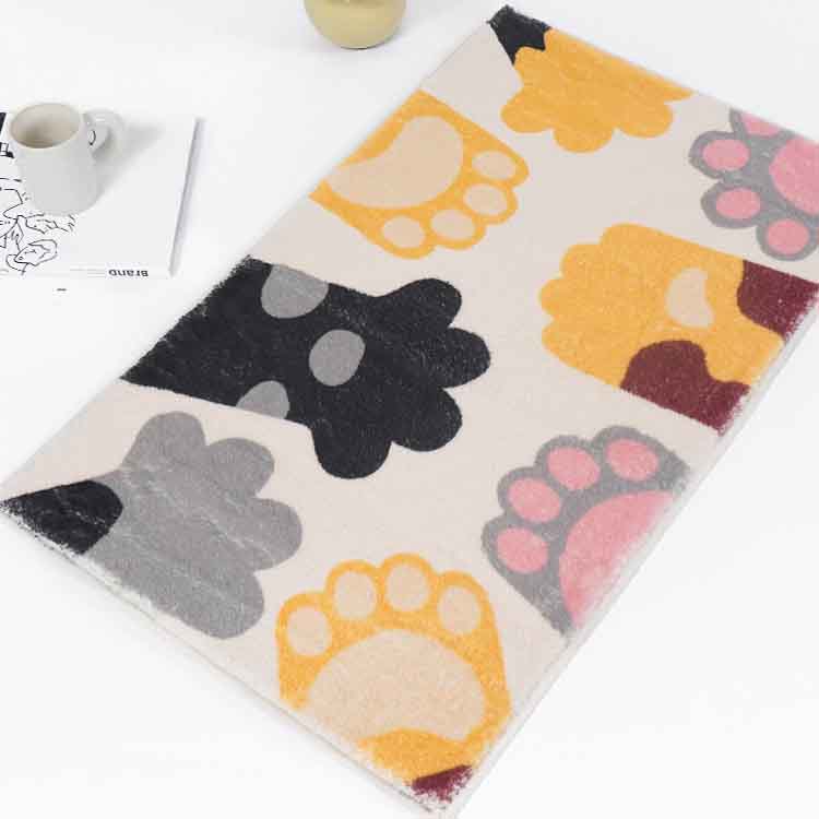 Lovely Bear Paw Bath Mat