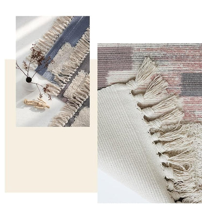 Maya Woven Cotton Artisanal Rug - Feblilac® Mat