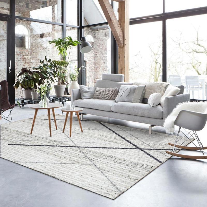 Erica Modern Nordic Area Floor Rug Carpet - Feblilac® Mat