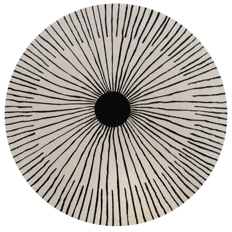 The Dara Round Floor Rugs Collection Carpet - Feblilac® Mat