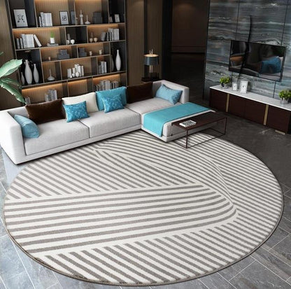 The Dara Round Floor Rugs Collection Carpet - Feblilac® Mat