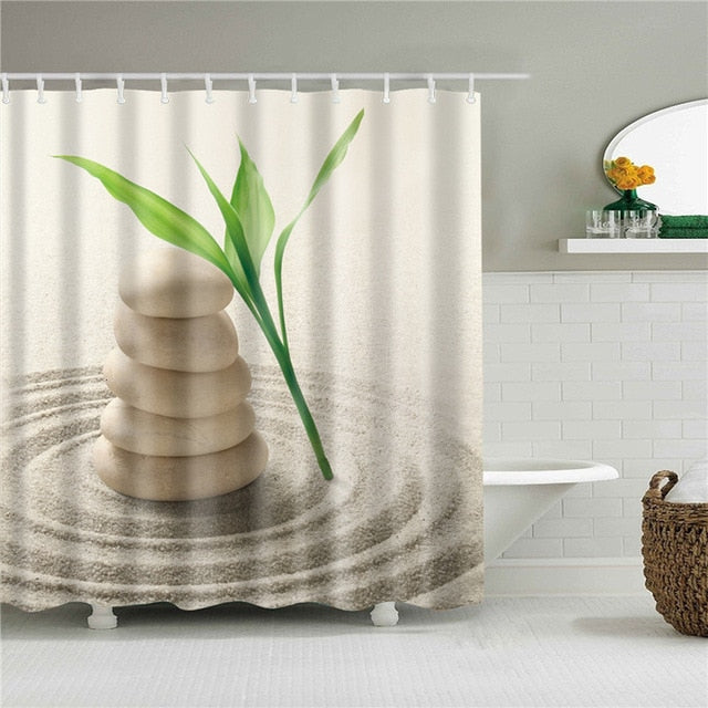 Desert Stone Shower Curtains - view 2