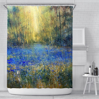 Maua Floral Shower Curtains