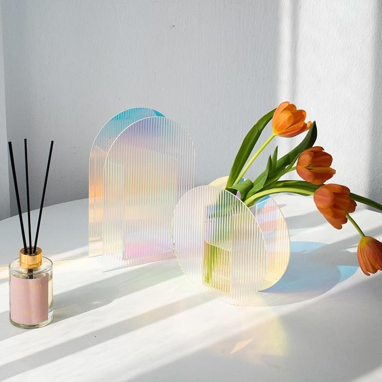 Prism Acrylic Vases