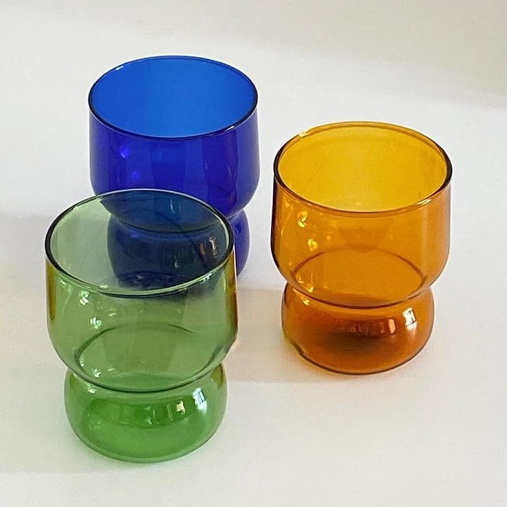 Colourful Glass Cups