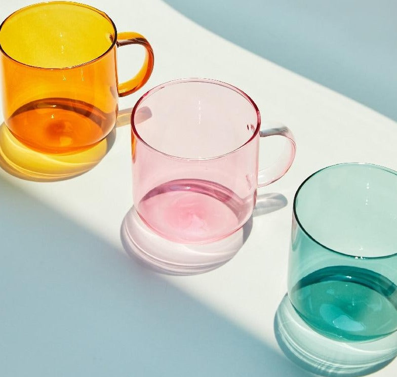Colourful Glass Mug - view 2