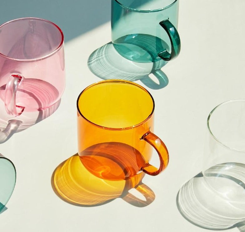 Colourful Glass Mug - view 3