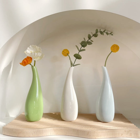 Ceramic Pastel Waterdrop Vase