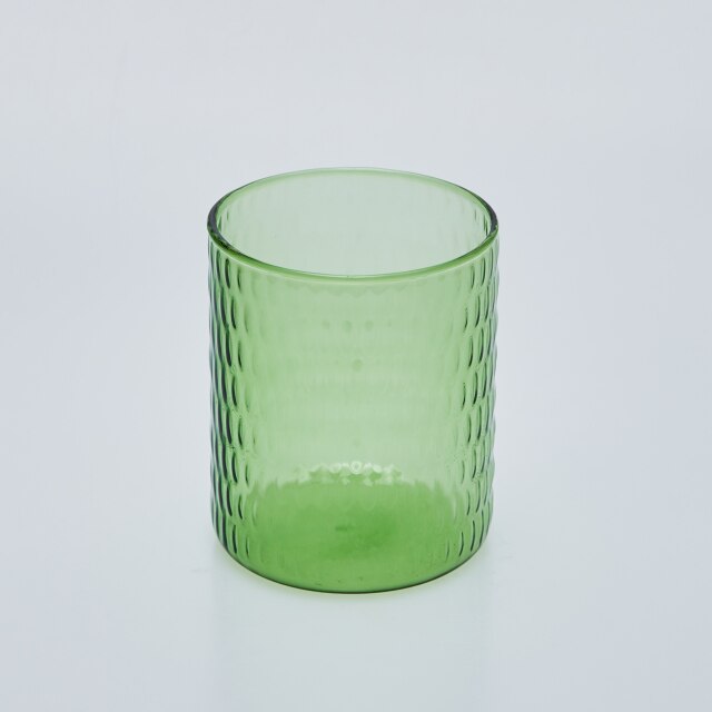 Dotted Glass Cups - 6 Colours - view 13