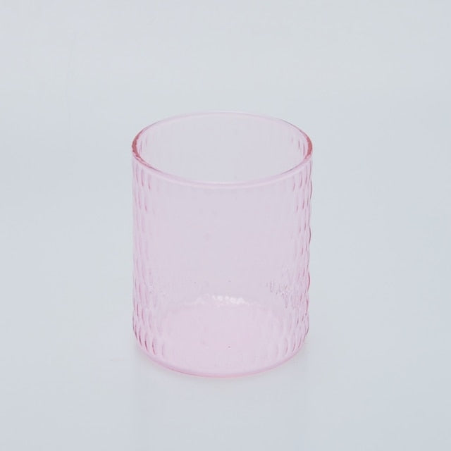 Dotted Glass Cups - 6 Colours - view 11