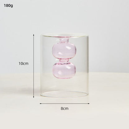 Bubbly Glass Vases