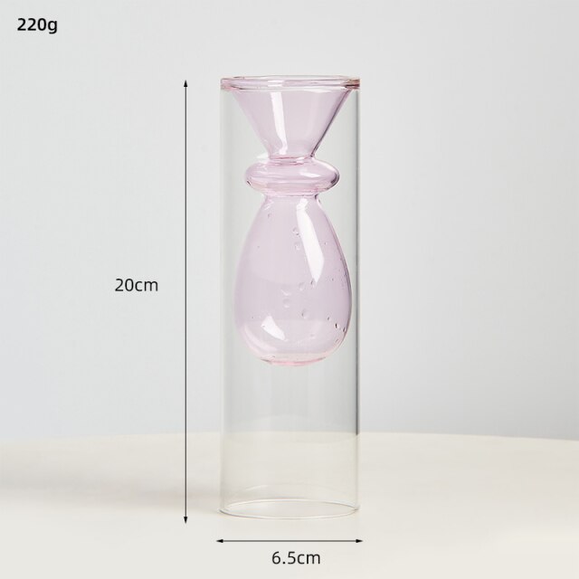 Bubbly Glass Vases