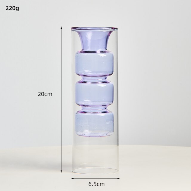 Bubbly Glass Vases