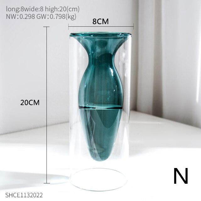 Bubbly Glass Vases