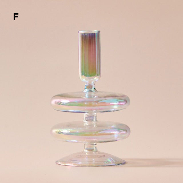 Pearly Glass - Candle Holder - view 13