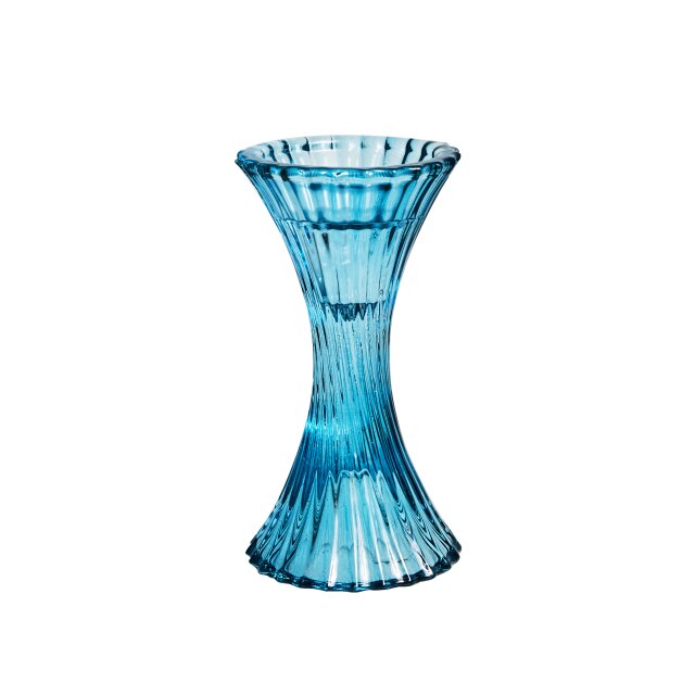 Colourful Vintage Style Glass Candleholder