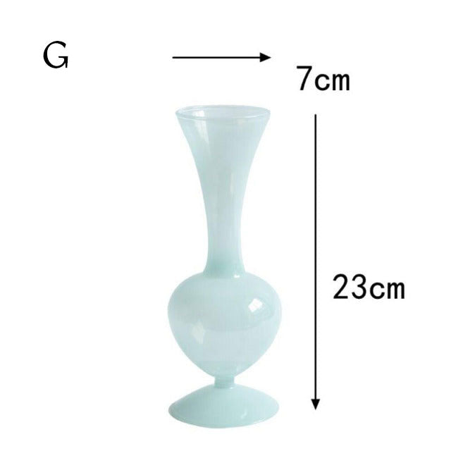 Vintage Shape Glass Vase