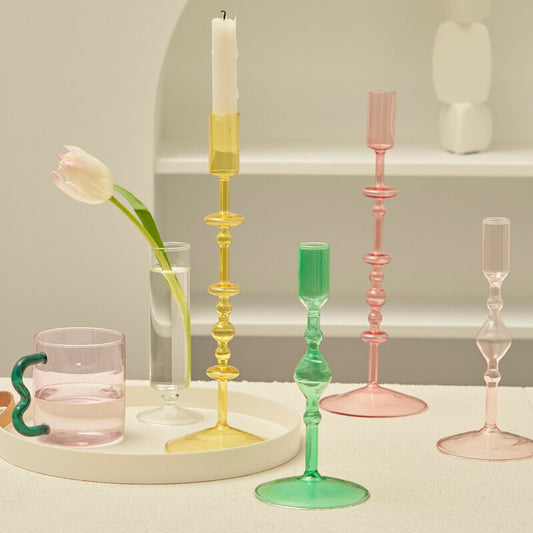 Slim Glass Candleholder