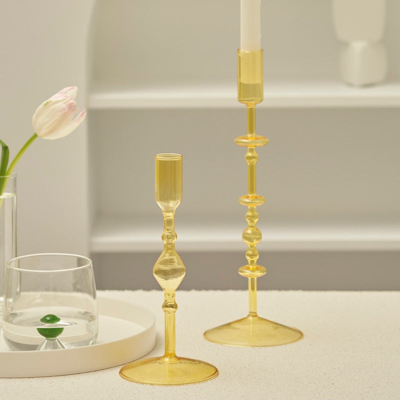 Slim Glass Candleholder