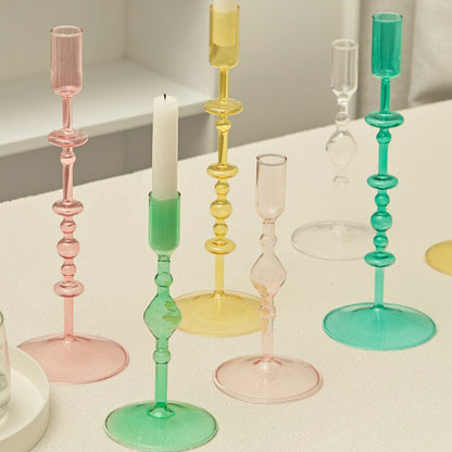 Slim Glass Candleholder