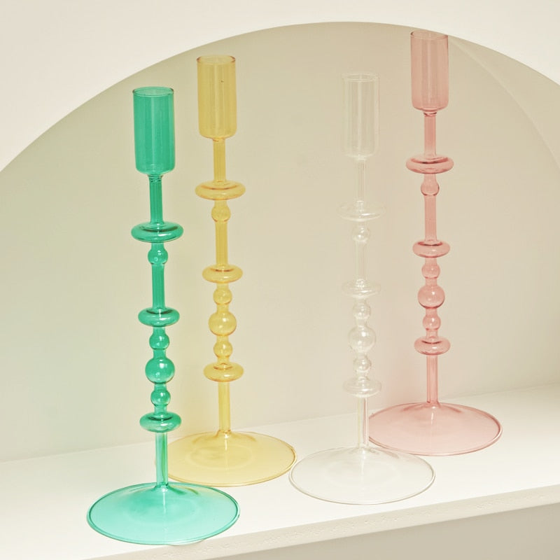 Slim Glass Candleholder