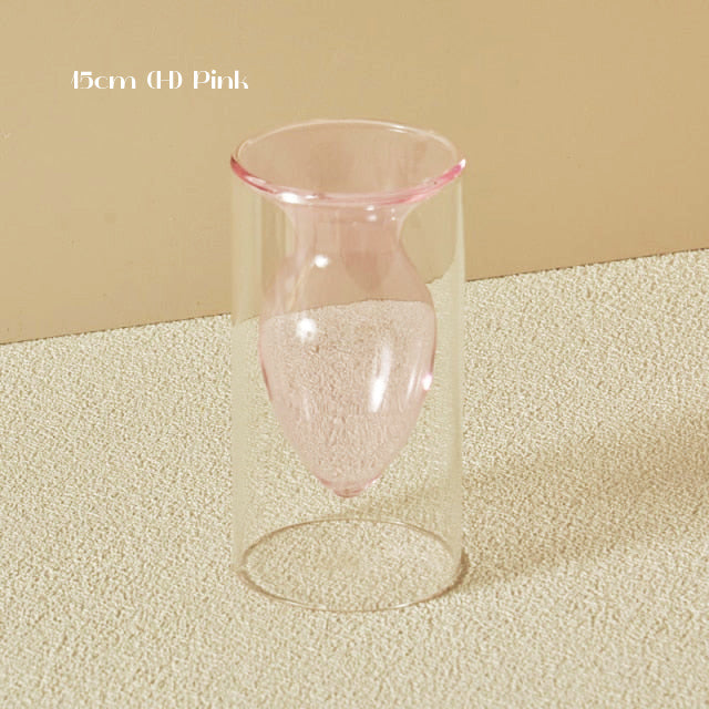 Colourful Bubbly Glass Vase - view 20