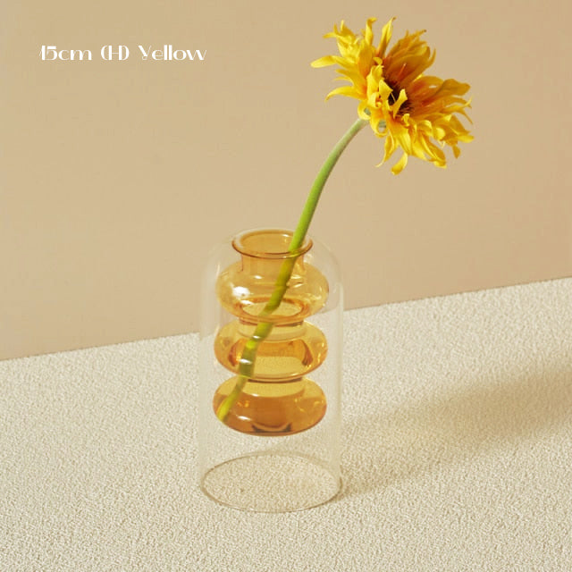 Colourful Bubbly Glass Vase - view 18
