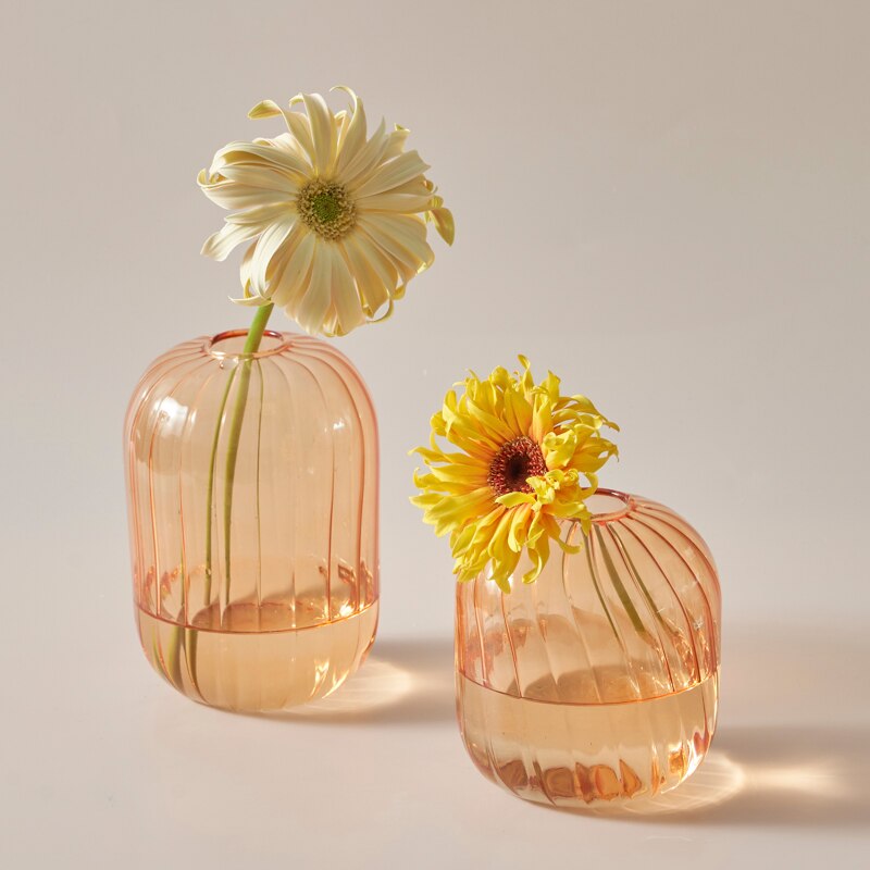 Colourful Glass Globe Vase - view 3