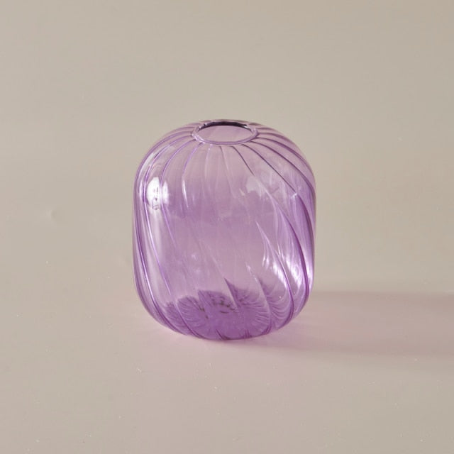 Colourful Glass Globe Vase - view 15